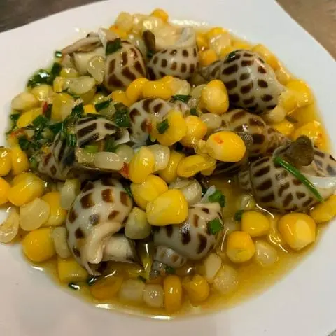 Hình ảnh Ốc hương xào bơ bắp