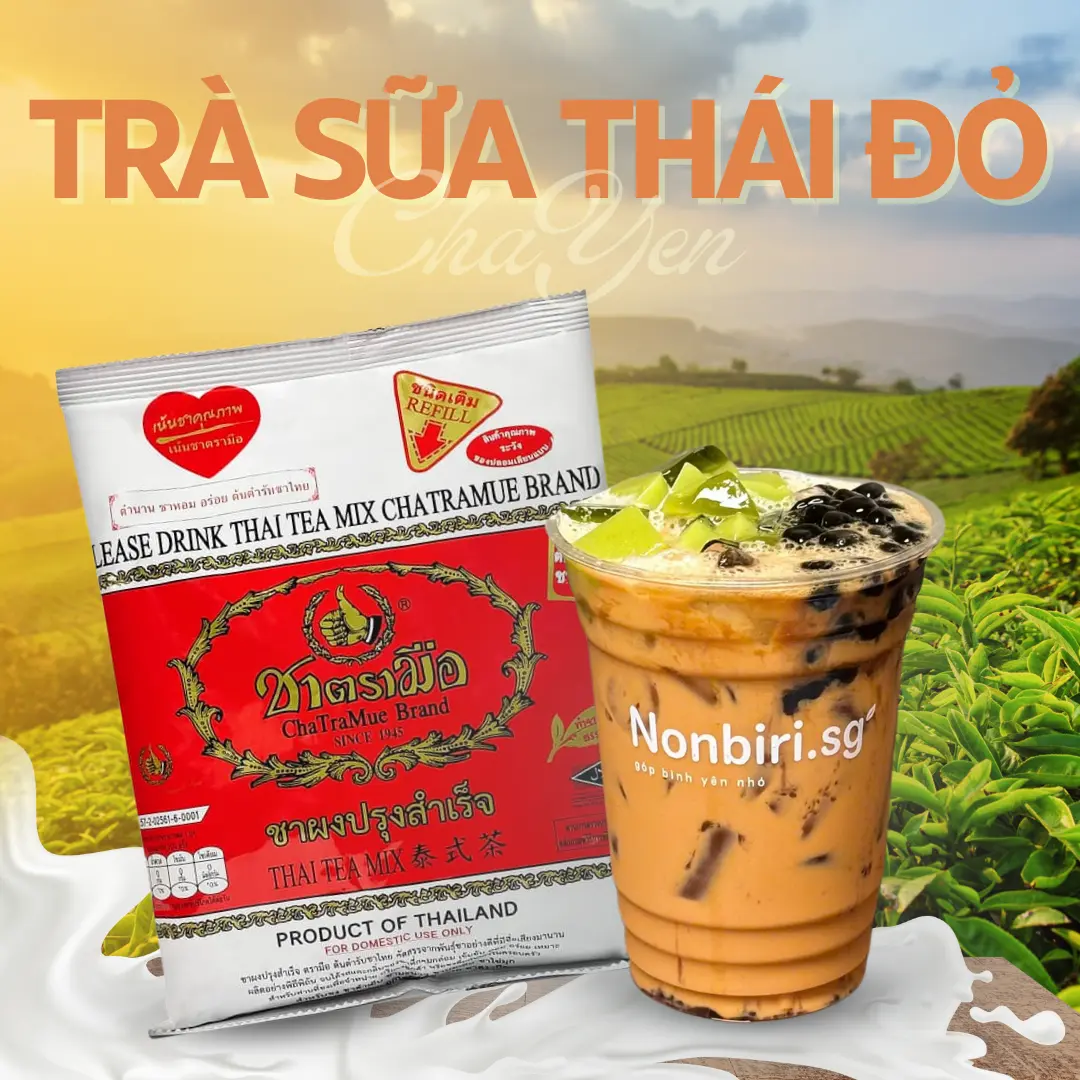 Hình ảnh Trà sữa Thái đỏ