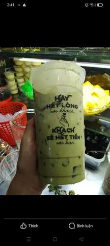 Hình ảnh trà sữa thái xanh