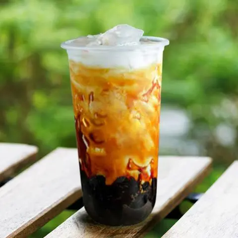 Hình ảnh Sữa tươi đường đen trân châu đen 