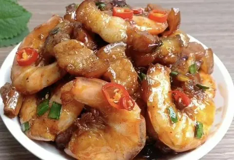 Hình ảnh Ba rọi rim tôm 150g