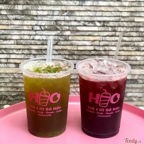 Hình ảnh Hồng trà Ổi ly 1 lít