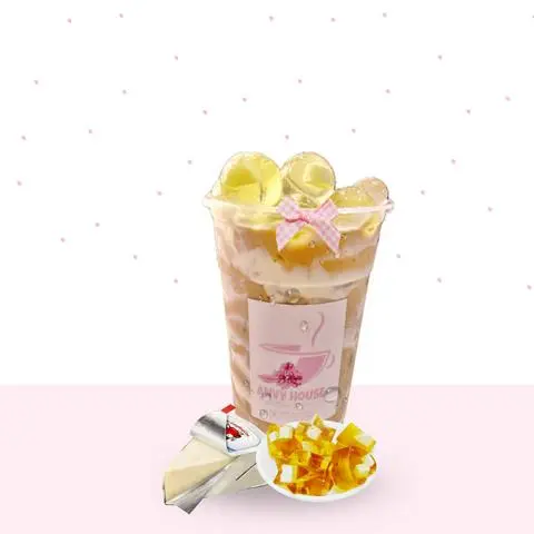 Hình ảnh Trà Sữa Phô Mai Trân Châu Phô Mai 700ml