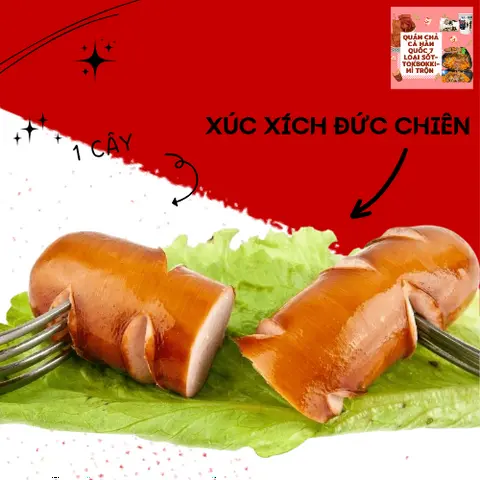 Hình ảnh Xúc xích Đức chiên