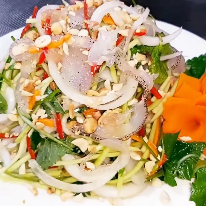 Hình ảnh Gỏi Sứa Kiểu Thái 