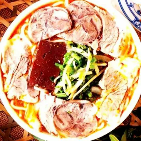 Hình ảnh Bún Bò Bắp Hoa
