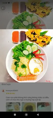 Hình ảnh Cơm chiên xúc xích Đức - trứng ốp la