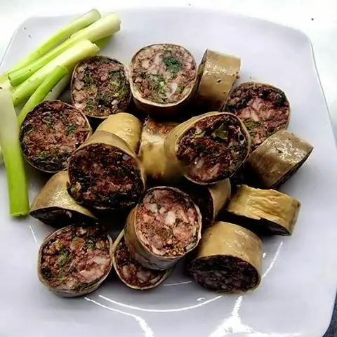 Hình ảnh Dồi hấp nhỏ 1 người ăn