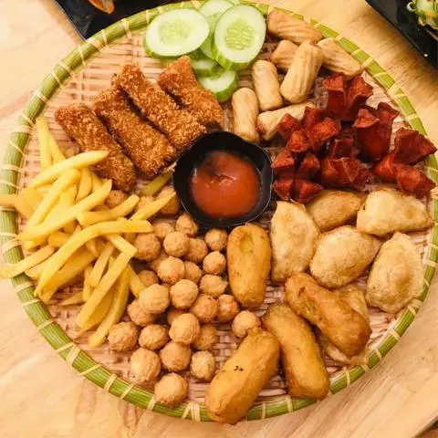Hình ảnh Combo ăn vặt siêu cấp