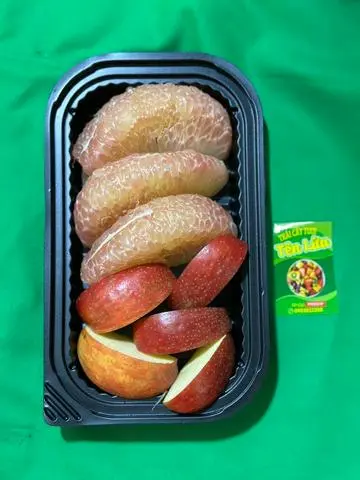 Hình ảnh Combo táo Mỹ - bưởi da xanh