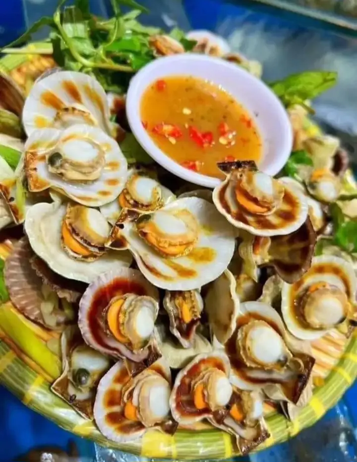 Hình ảnh Sò Kim Cương Hấp Sả