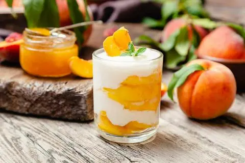 Hình ảnh Sữa chua đá Đào