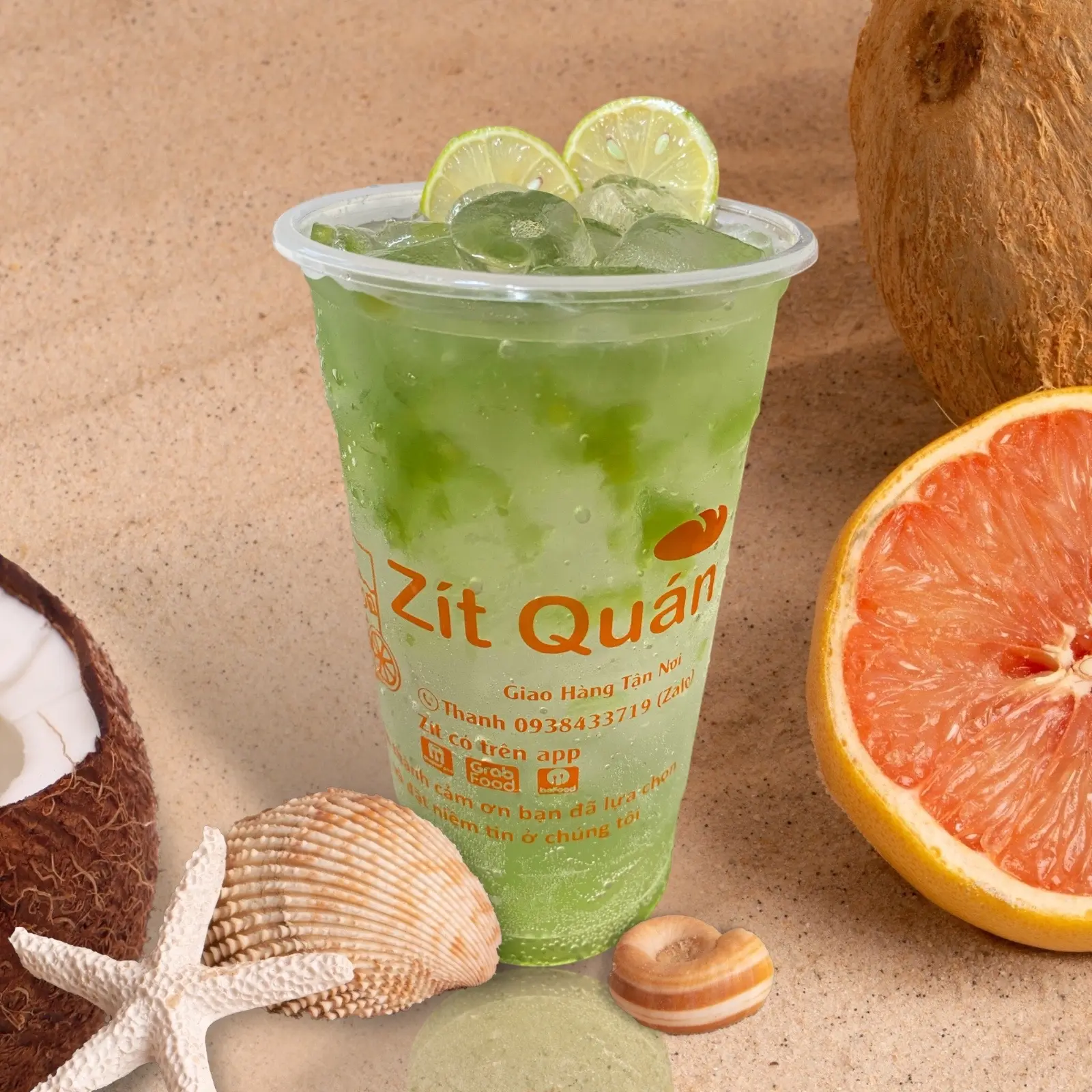 Hình ảnh Soda Dưa Lưới