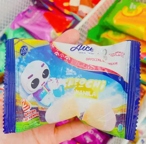 Hình ảnh Kem Mochi Vị Vani Thương Hiệu Singapore