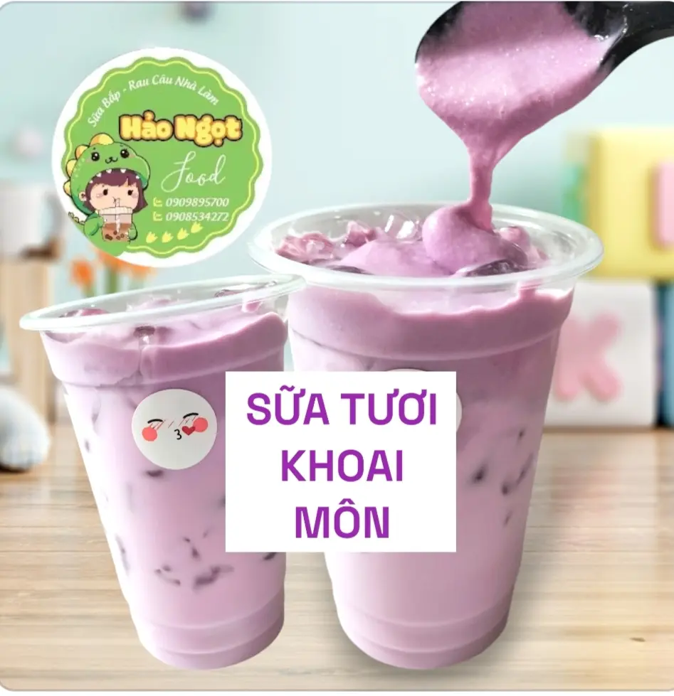 Hình ảnh LATTE SỐT KHOAI MÔN TƯƠI | M 