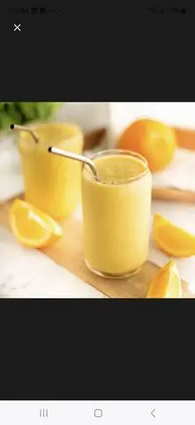 Hình ảnh Sinh tố cam