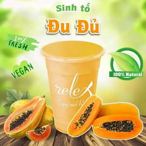 Hình ảnh Sinh tố Đu đủ - Smoothie Đu đủ