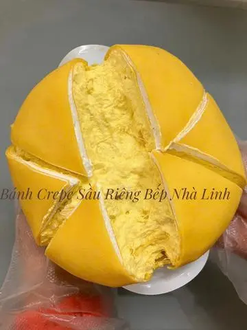 Hình ảnh BÁNH CREPE SẦU RIÊNG VỊ TRUYỀN THỐNG SIZE 14