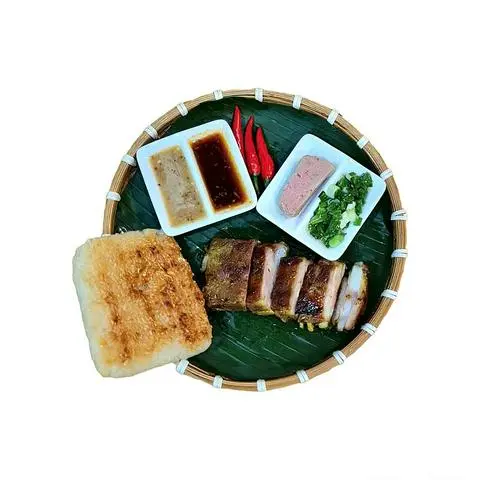 Hình ảnh Xôi Nướng - Sườn Chìa Nướng Chậm 
