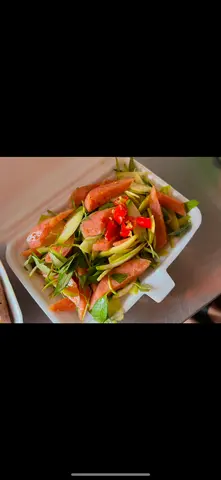 Hình ảnh Nem Huế trộn cóc