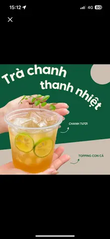 Hình ảnh Trà chanh thanh nhiệt