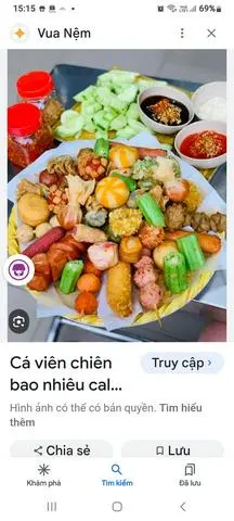 Hình ảnh cá viên chiên thập cẩm