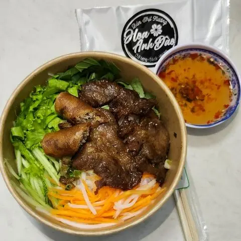 Hình ảnh Bún nem nướng
