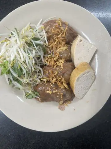 Hình ảnh Bánh cuốn gạo lứt-chả