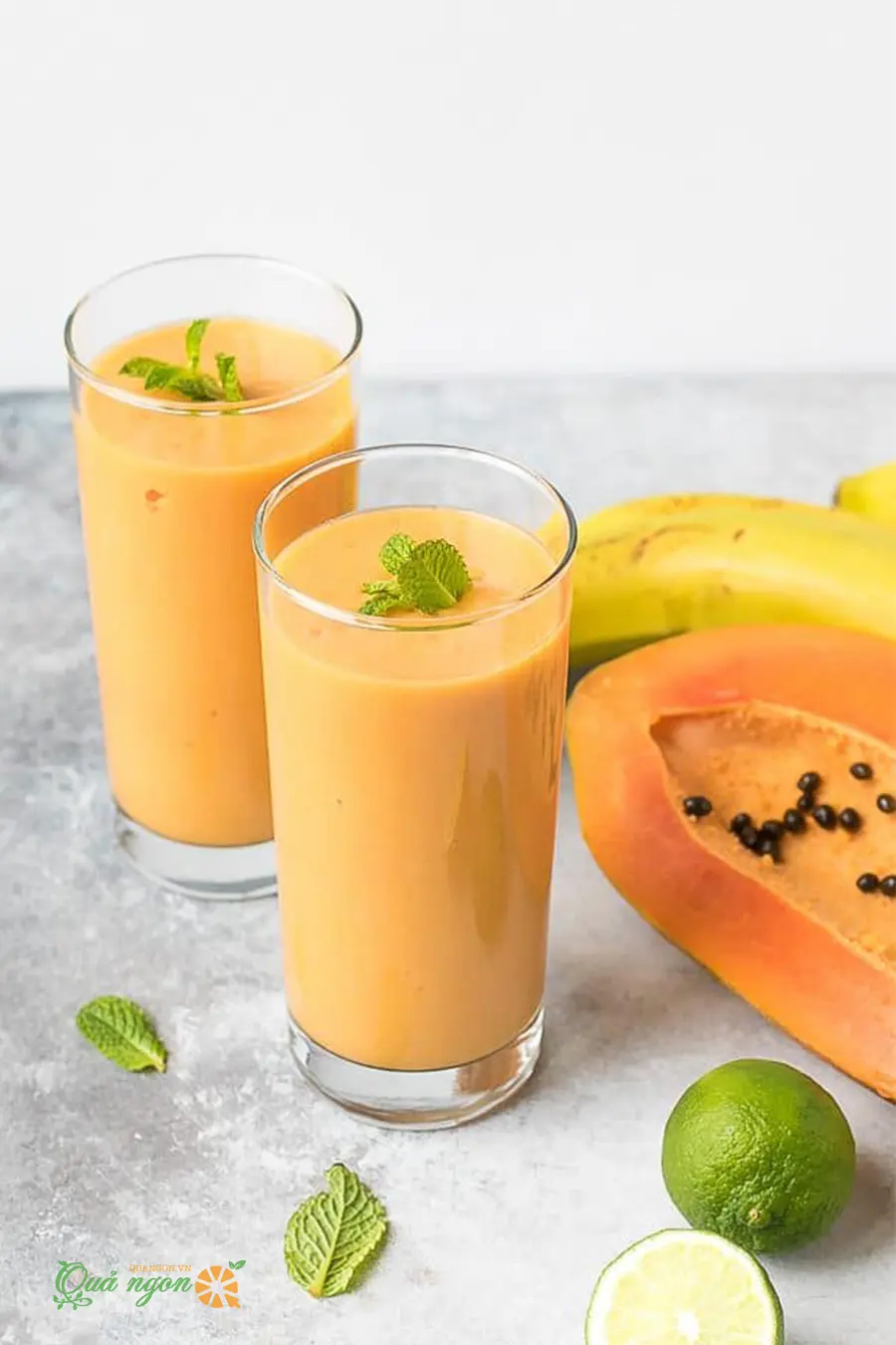 Hình ảnh Sinh tố đu đủ