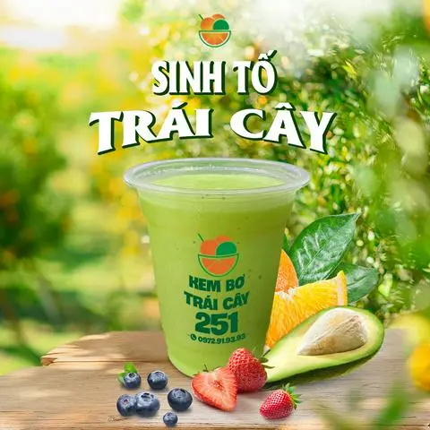 Hình ảnh Sinh Tố 251 Tự Chọn