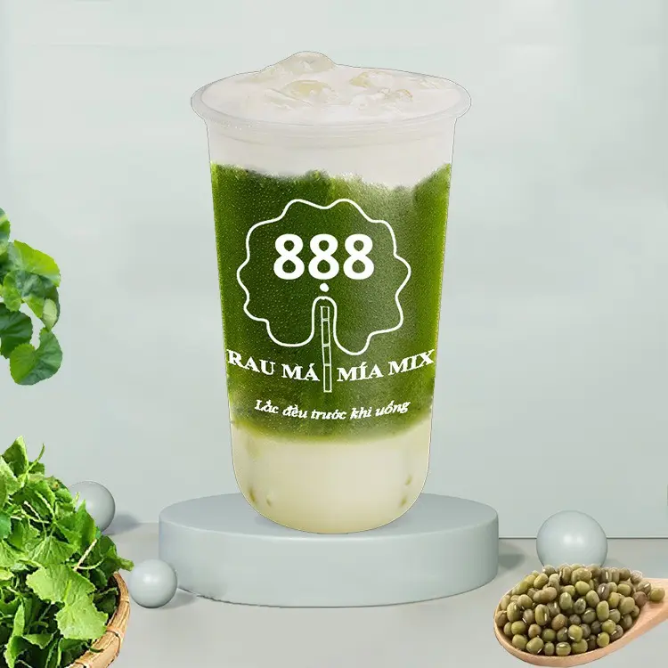 Hình ảnh Rau Má Mix Đậu Xanh Khoai Môn