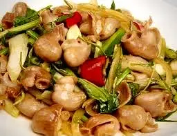Hình ảnh Lòng xào cải chua