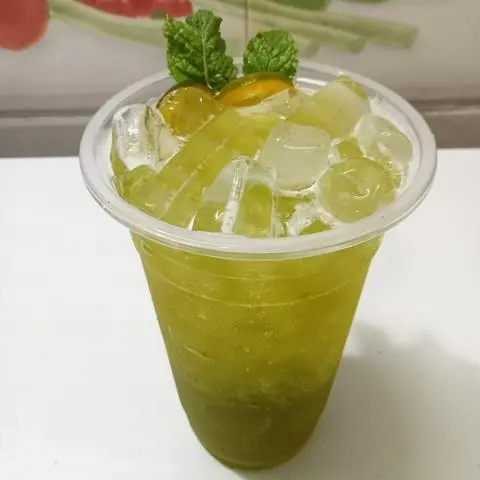 Hình ảnh trà tắc thái xanh (700ml)