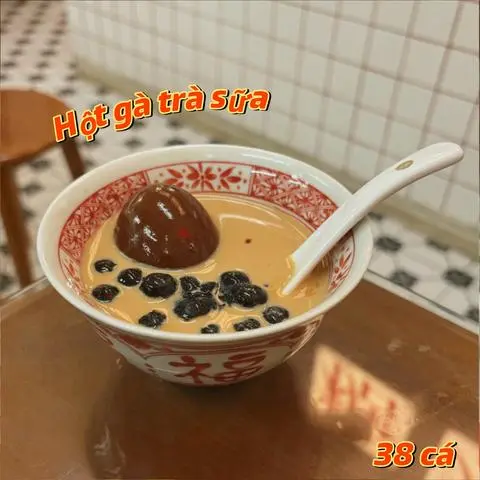 Hình ảnh Hột gà trà sữa