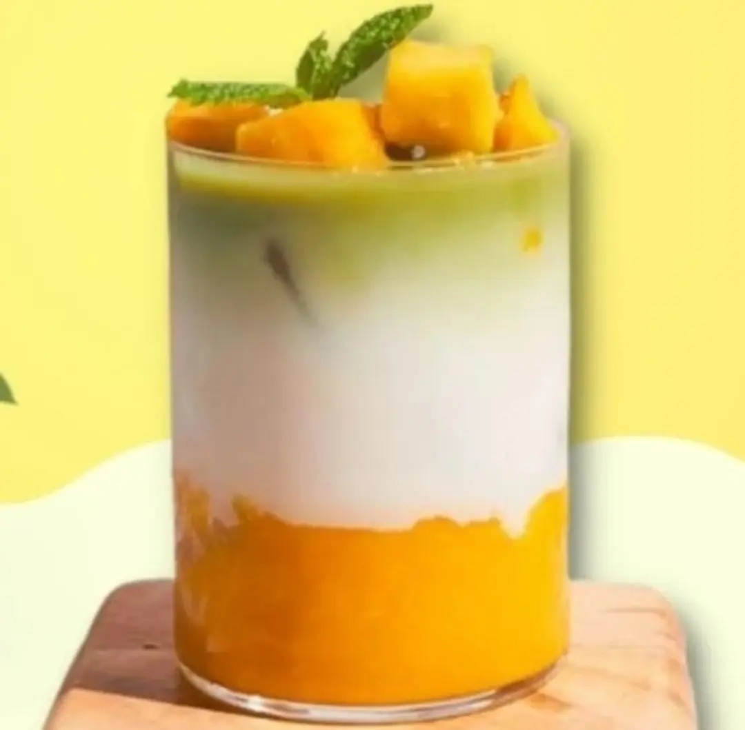Hình ảnh Matcha xoài latte 