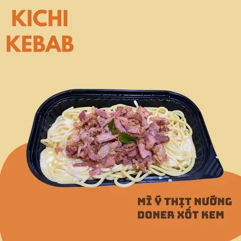 Hình ảnh MÌ Ý THỊT NƯỚNG DONER XỐT KEM