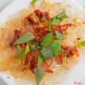 Hình ảnh Bánh tráng siêu cay trộn khô bò