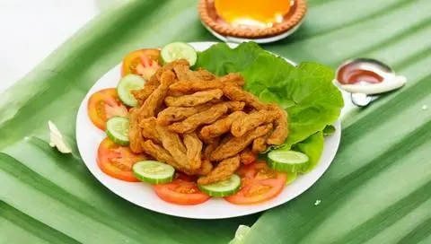 Hình ảnh Chả cá chiên  500g -Tặng kèm tương ớt
