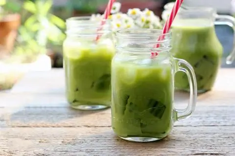 Hình ảnh Trà sữa sâm dứa