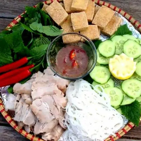 Hình ảnh Bún Đậu Thịt Luộc