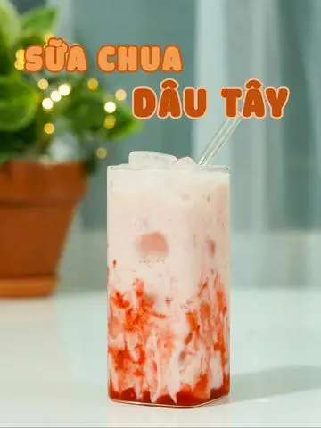 Hình ảnh Sữa chua dâu