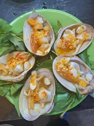 Hình ảnh Sò lụa nướng sate