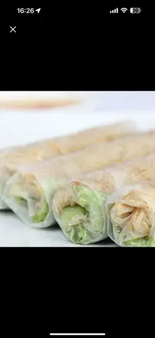 Hình ảnh 5 bì cuốn ăn kèm  mắm chua ngọt