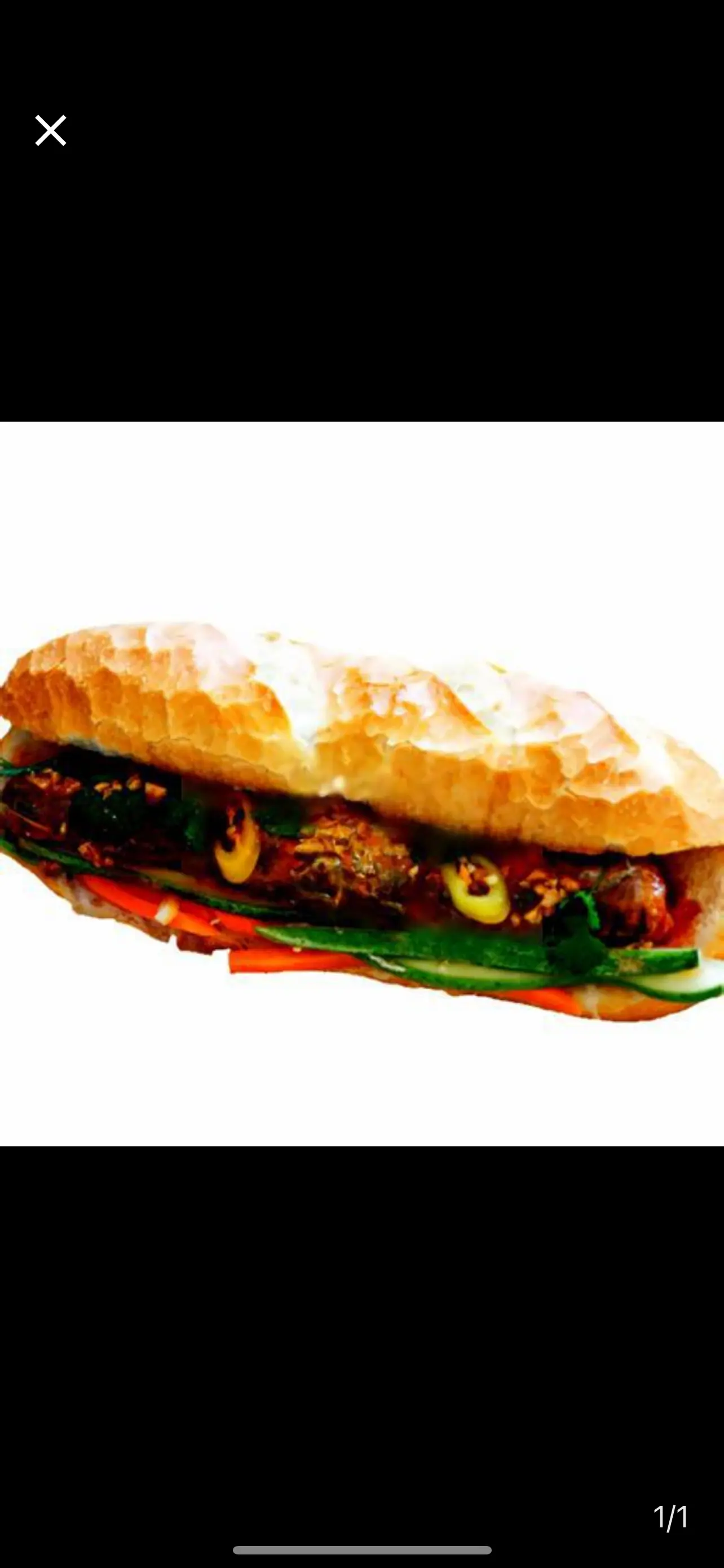 Hình ảnh bánh mi cá hộp