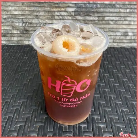 Hình ảnh Trà vải dầm đặc biệt ly 1 lít