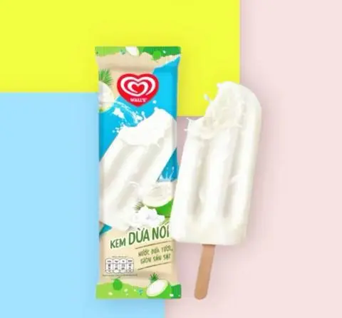 Hình ảnh Kem Dừa Non Wall's Asian Delight Coconut