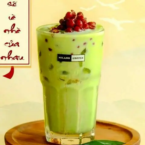 Hình ảnh Matcha đậu đỏ đá xay
