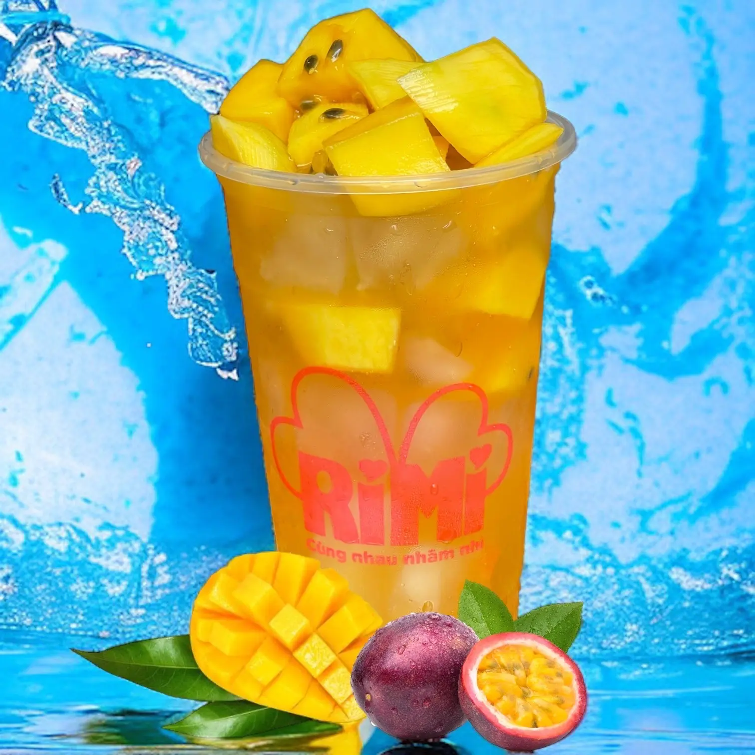 Hình ảnh Trà Xoài Chanh Dây