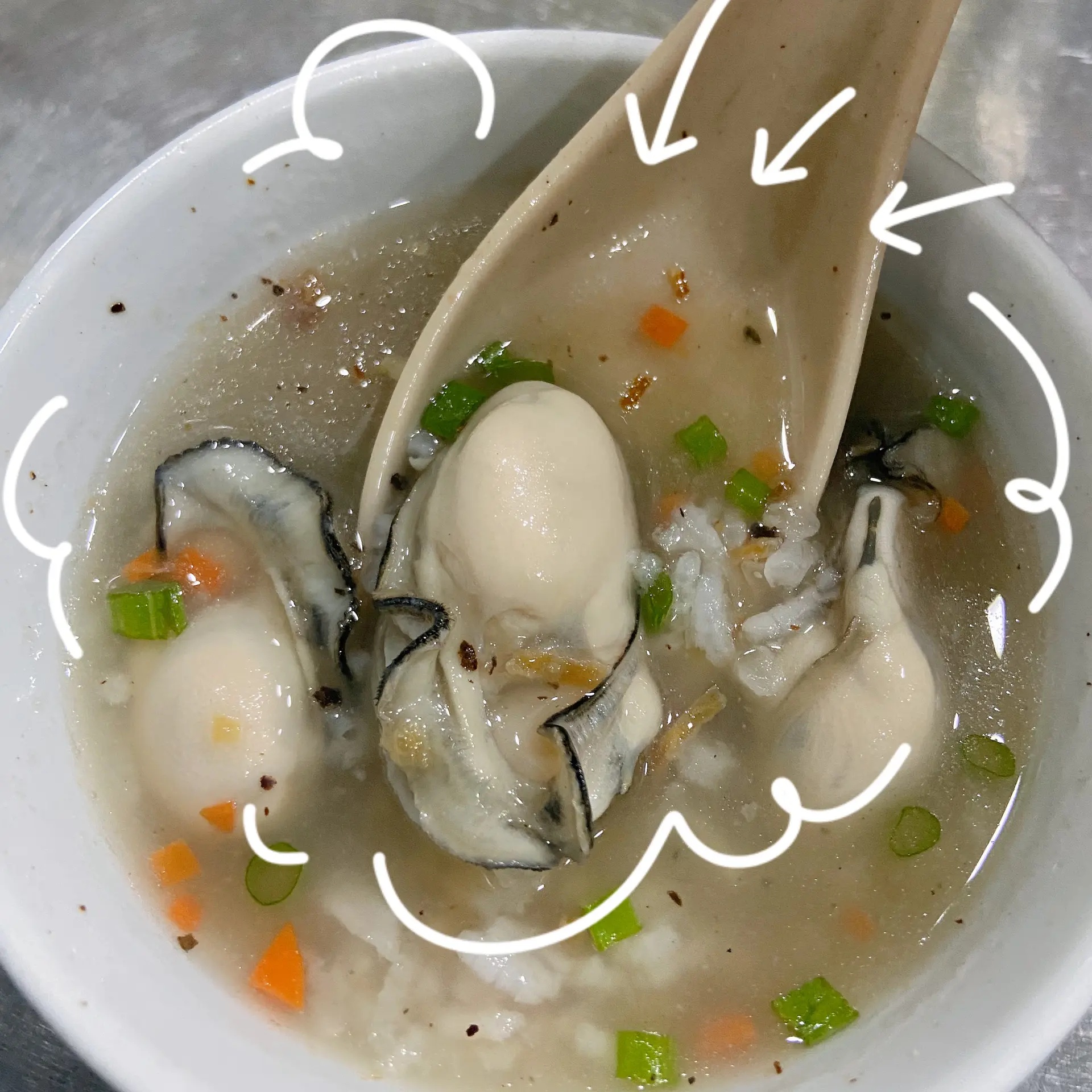 Hình ảnh CHÁO HÀU SỮA
