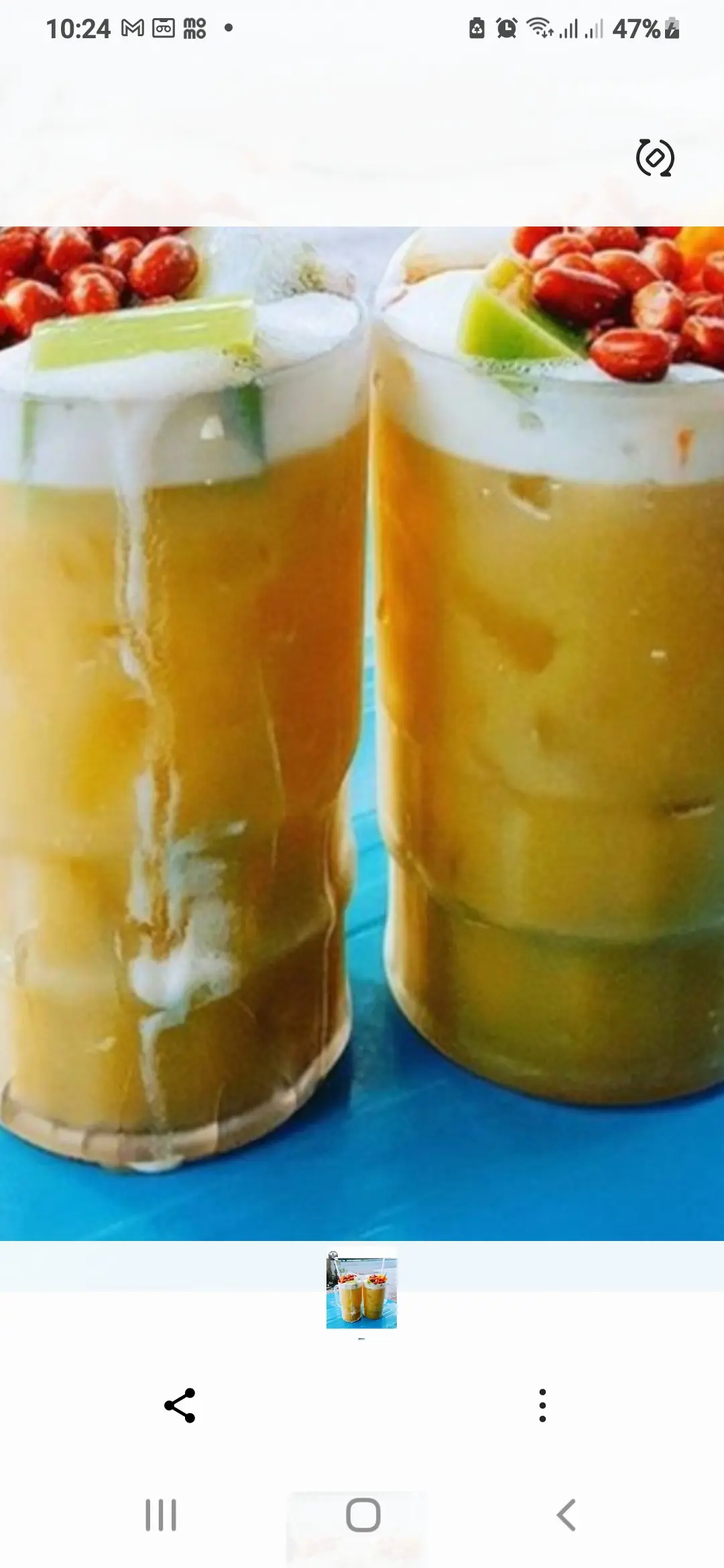 Hình ảnh Mía Chanh Muối 